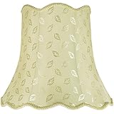 Aspen Creative 34003 Scallop Bell Spider Shade, Creme