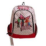 High School Musical Star Print Backpack - Red