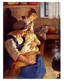 Princess by the Fire Giclee Poster Print by Jessie Willcox-Smith, 11x14