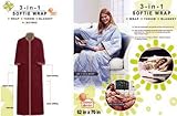 MARRIKAS 3 IN 1 Down Like Filled SOFTIE WRAP CRANBERRY