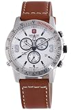 Swiss Military Hanowa Men's 06-4143-04-001 Revenge Chronograph Silver Dial Watch