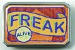 Womens Hand Made Retro "Freak" Belt Buckle