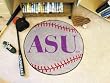 Alcorn State Braves 29" Round Baseball Floor Mat (Rug)