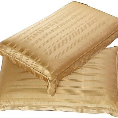 Sweet-Natured Home?Men's Classical 100% Silk Jacquard Pillow Case 1 pc , gray