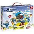 Jumbo 17180 - Die Schl�mpfe - Gro�es Bodenpuzzle mit Kontur