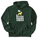 Sweatshirt Dark Green  My Belgian Malinois Thinks I Am Great  Dog