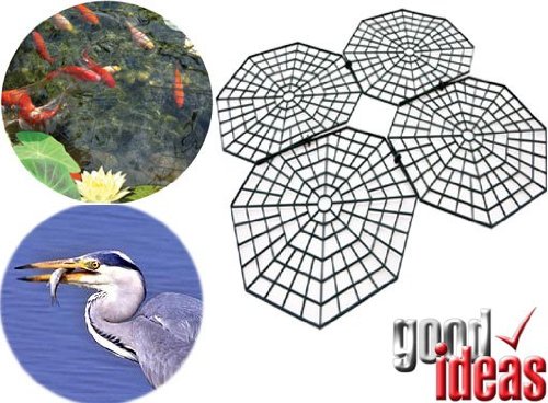 Fish Pond Net Protection (929) Protect your pond from Herons, Cats and Predators.