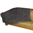 Blanket Queen Size Pure Wool Asian Jacquard Pattern India 82 inches x 60 inches