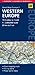 Road Map Western Europe (Road Map Europe)