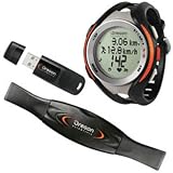 Oregon Scientific SE833 Pc Download Heart Rate Monitor with Speed, Distance and Cadence, Black