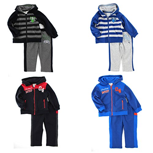 Buster Brown Boys Sports 2 piece Sweatshirt Pants Set (Toddler/Little Kid)