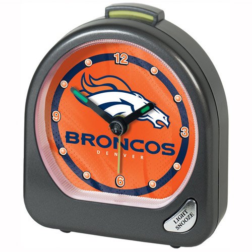 Wincraft Denver Broncos Travel Alarm Clock