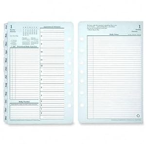 Amazon.com : Franklin Covey Classic Planner Refill 35419 : Appointment ...