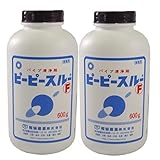 「ピーピースルー Ｆ２本セット」（配管洗浄剤、強力パイプクリーナー）［600ｇ×２本］