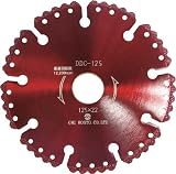 大見 コンクリート用溶着ダイヤカットソー 125mm 7565704 DDC125