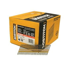 Bostitch RH-S8D113EP Round Head 2-3 8-Inch x .113-Inch by 21 Degree Plastic Collated Framing Nail... by Bostitch