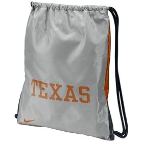 Nike Texas Longhorns Gray-Focal Orange Home & Away Gym Bag