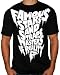 FAMOUS STARS & STRAPS Masters of Reality Mens Logo T-Shirt Tee Top Black/White
