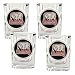 Alabama Crimson Tide 4 Piece Shot Glass Set