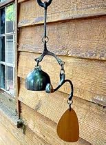 Bronze Garden Wind Bell - Single Bell Mobile