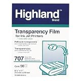 Transparent Film For Ink Jet Printers - -Clear