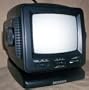 Sylvania 5" Portable Black & White With AM/FM Radio