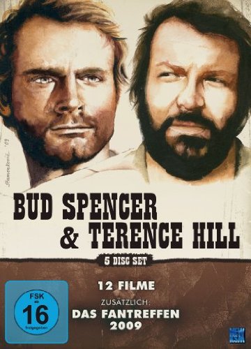 KSM GmbH Bud Spencer & Terence Hill: 12 Filme inkl. Das Fantreffen 2009 (5 Disc Set) [Collector's Edition]