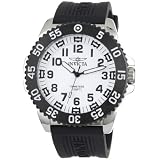 Invicta Mens 1101 Pro Diver White Dial Black P