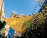 Coolaroo 336462 16ft 5in Triangle Shade Sail in Desert Sand
