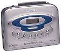Aiwa HSTX416 Digital Synthesized Tuner Worldwide AM/FM, 3LCD Battery Checker