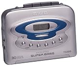 Aiwa HSTX416 Digital Synthesized Tuner Worldwide AM/FM, 3LCD Battery Checker