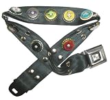 Funky Beer Bottle Cap Seatbelt Belt!