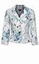 Print Satin Crop Jacket by XOXO