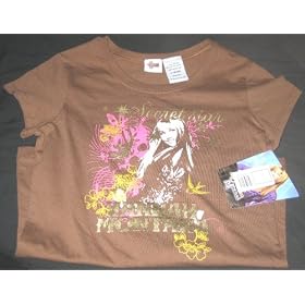Click here to buy Hannah Montana Brown Shirt Large 100%Cotton by Hannah Montana