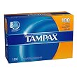Tampax Flushable Cardboard Applicator, Super Plus Absorbency Tampons, 100-Count
