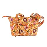 Tangerine Coventry Taylor Quilted Handbag by Victorian Heart