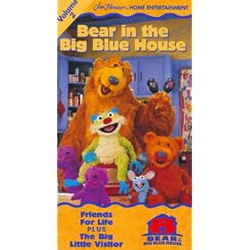 Bear in the Big Blue House, Vol. 2 - Friends for Life / The Big Little Visitor [VHS]