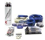 ICBM-99K2 - Performance Teknique 2 Farad Grey Digital Power Capacitor and Installation Kit