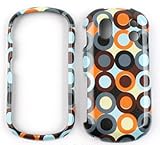 Samsung Intensity 2 u460 Multi-Color Circles and Dots in Rows Hard Case/Cov ....