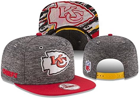 Kansas City Chiefs Fashion Team Home Baseball Team Logo Grey Adjustable Hat
