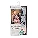 Bebe au Lait Premium Cotton Nursing Cover, Lightweight and Breathable Cotton, Open Neckline, One Size Fits All - Katori