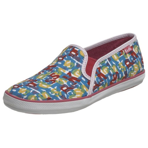 Keds Women's Champion Leather Slip On Sneaker,Keds Multi,10 M US