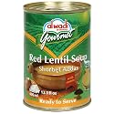 Alwadi Al Akhdar Red Lentil Soup, with Cumin, 13.5-Ounce Cans (Pack of 12)