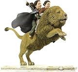 The Chronicles Of Narnia / The Lion, The Witch & The Wardrobe - Statue : Lucy & Susan On Aslan