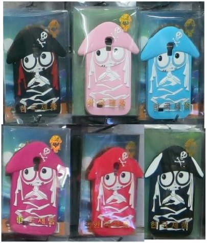 Angelseller XKM New Lovely 3D Cartoon Pirate Girl Soft Shell Case for Samsung Galaxy S4 i9500(Hot Pink)