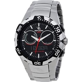 Rip Curl Mens A1029-BLK Shipstern Tidemaster 2 Black Stainless Steel Tide Watch by Rip Curl