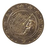 French Bronze Moon Thermometer - B000VM7B2C