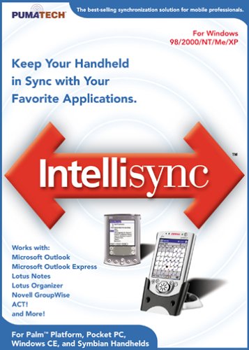 Software: PumaTech Intellisync 5.1   DVD Case