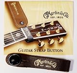 Martin Guitar Leather Strap Button