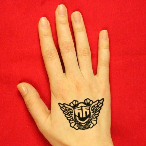 Girls Generation Logo Hand Temporary Tattoo Transfer Stamp Kit (Sunny)
